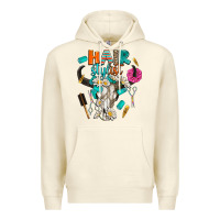 Sandshell bullskull hairstlist Premium Hoodie - AdoDesignShop