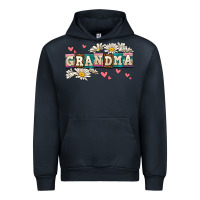 Navy daisy grandma Urban Hoodie - AdoDesignShop