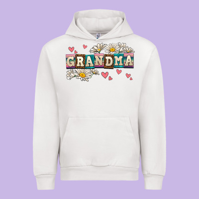 Daisy Grandma Urban Hoodie Designed By Adodesignshop