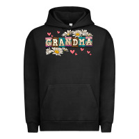 Pigment Black daisy grandma Urban Hoodie - AdoDesignShop