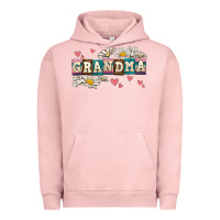 Pigment Salmon daisy grandma Urban Hoodie - AdoDesignShop
