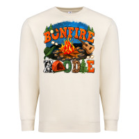 Sandshell bonfire hoodie Premium Sweatshirt - texasbilliewilder