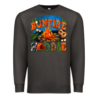 Smoke bonfire hoodie Premium Sweatshirt - texasbilliewilder
