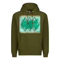 Army Green green glitter Premium Hoodie - JahusDesignShop