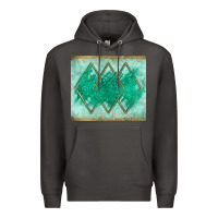 Smoke green glitter Premium Hoodie - JahusDesignShop