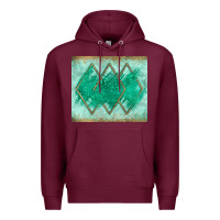 Burgundy green glitter Premium Hoodie - JahusDesignShop