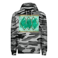 Slate Camo green glitter Premium Hoodie - JahusDesignShop