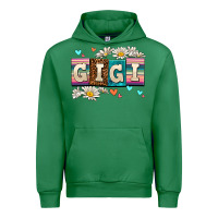 Emerald daisy gıgı Urban Hoodie - AdoDesignShop