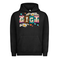Pigment Black daisy gıgı Urban Hoodie - AdoDesignShop