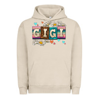 Pigment French Oak daisy gıgı Urban Hoodie - AdoDesignShop