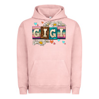 Pigment Salmon daisy gıgı Urban Hoodie - AdoDesignShop
