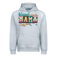 Heather Grey daisy blessed mama Urban Hoodie - AdoDesignShop