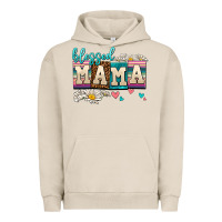 Pigment French Oak daisy blessed mama Urban Hoodie - AdoDesignShop