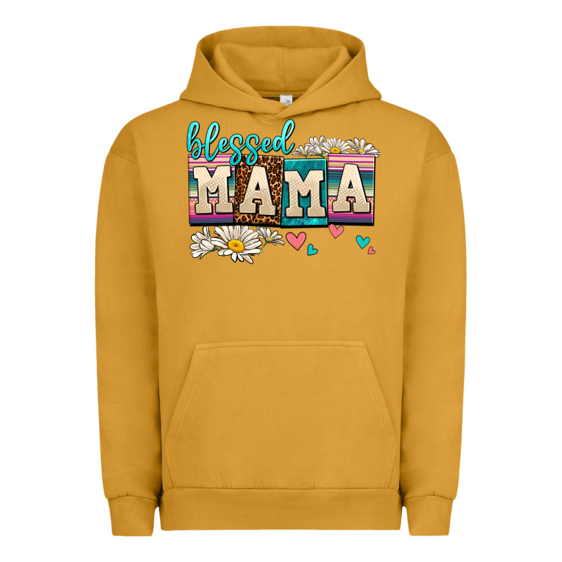 Daisy Blessed Mama Urban Hoodie by AdoDesignShop | Teevron