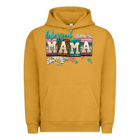 Pigment Peanut Butter daisy blessed mama Urban Hoodie - AdoDesignShop