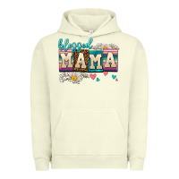 Pigment Pistachio daisy blessed mama Urban Hoodie - AdoDesignShop