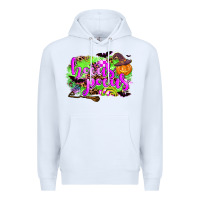 White hocus pocus Premium Hoodie - AdoDesignShop