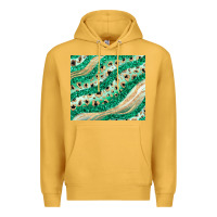Mustard green glitter Premium Hoodie - JahusDesignShop