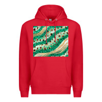 Red green glitter Premium Hoodie - JahusDesignShop