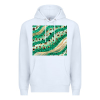 White green glitter Premium Hoodie - JahusDesignShop