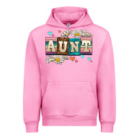 Fuchsia Pink daisy aunt Urban Hoodie - AdoDesignShop