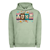 Pigment Oil Green daisy aunt Urban Hoodie - AdoDesignShop