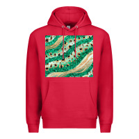 Cardinal green glitter Premium Hoodie - JahusDesignShop