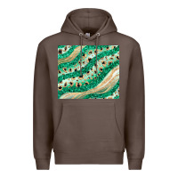 Coffee green glitter Premium Hoodie - JahusDesignShop