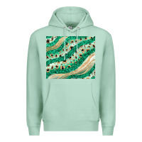 Seafoam green glitter Premium Hoodie - JahusDesignShop