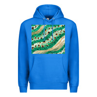 True Royal green glitter Premium Hoodie - JahusDesignShop