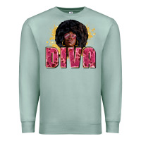 Seafoam diva Premium Sweatshirt - Zillion Design Studio