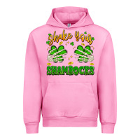 Fuchsia Pink shake your shamrocks Urban Hoodie - Artiststas
