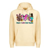 Pina Colada peace love hair stylist Premium Hoodie - AdoDesignShop