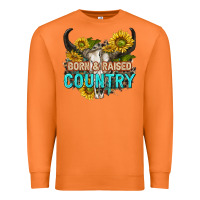 Carrot born and raised country tbw Premium Sweatshirt - texasbilliewilder