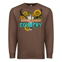 Chestnut born and raised country tbw Premium Sweatshirt - texasbilliewilder