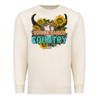 Sandshell born and raised country tbw Premium Sweatshirt - texasbilliewilder