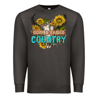 Smoke born and raised country tbw Premium Sweatshirt - texasbilliewilder