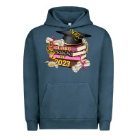 Pigment Midnight Navy class of 2023 graduated Urban Hoodie - AdoDesignShop