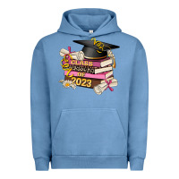 Pigment Pebble Blue class of 2023 graduated Urban Hoodie - AdoDesignShop