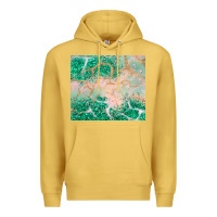 Antique Gold green glitter Premium Hoodie - JahusDesignShop