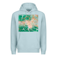 Blue Mist green glitter Premium Hoodie - JahusDesignShop
