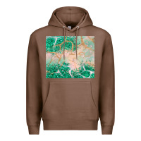 Chestnut green glitter Premium Hoodie - JahusDesignShop