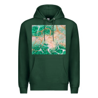 Sports Green green glitter Premium Hoodie - JahusDesignShop