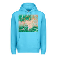 Ocean Blue green glitter Premium Hoodie - JahusDesignShop