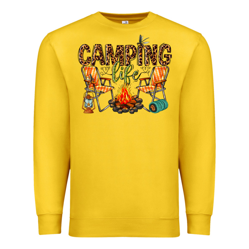 Camping Life Premium Sweatshirt by texasbilliewilder | Teevron