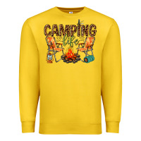 Lemon camping life Premium Sweatshirt - texasbilliewilder