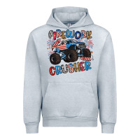 Heather Grey firework crusher Urban Hoodie - Artiststas