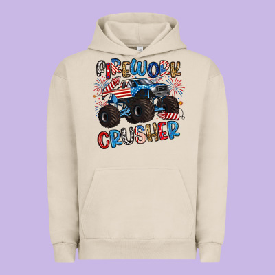 Firework Crusher Urban Hoodie Designed By Artiststas