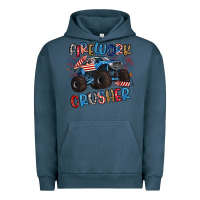 Pigment Midnight Navy firework crusher Urban Hoodie - Artiststas