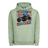 Pigment Oil Green firework crusher Urban Hoodie - Artiststas
